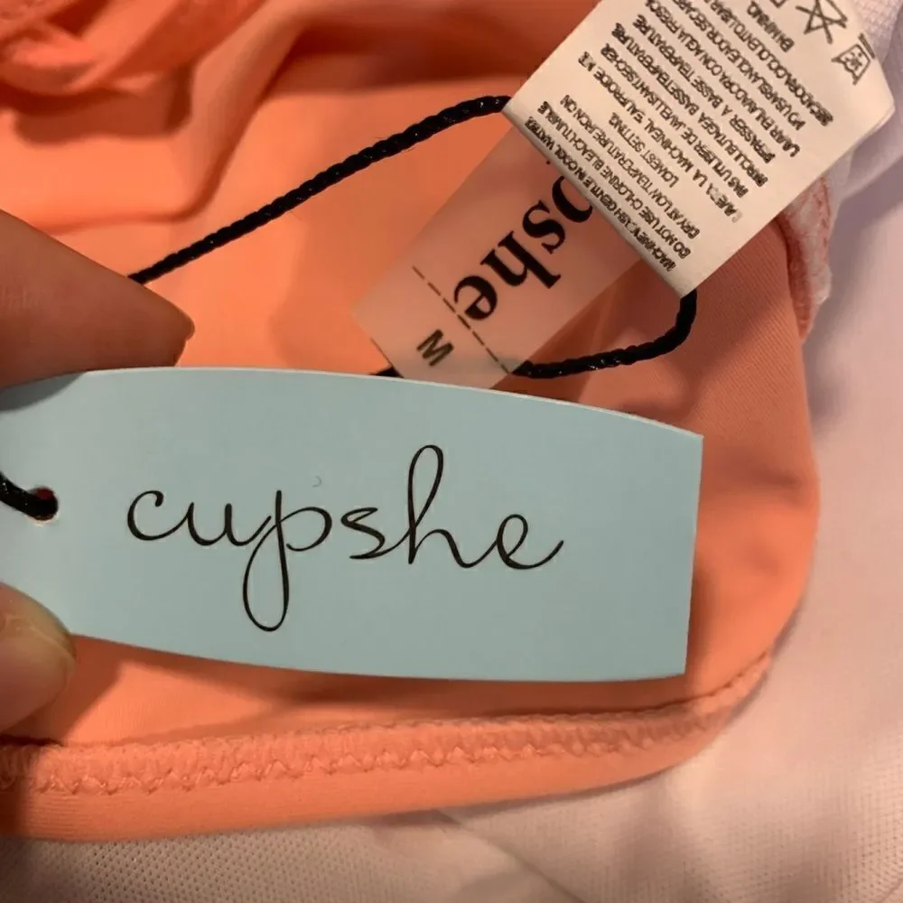 NWT CUPSHE Bikini top